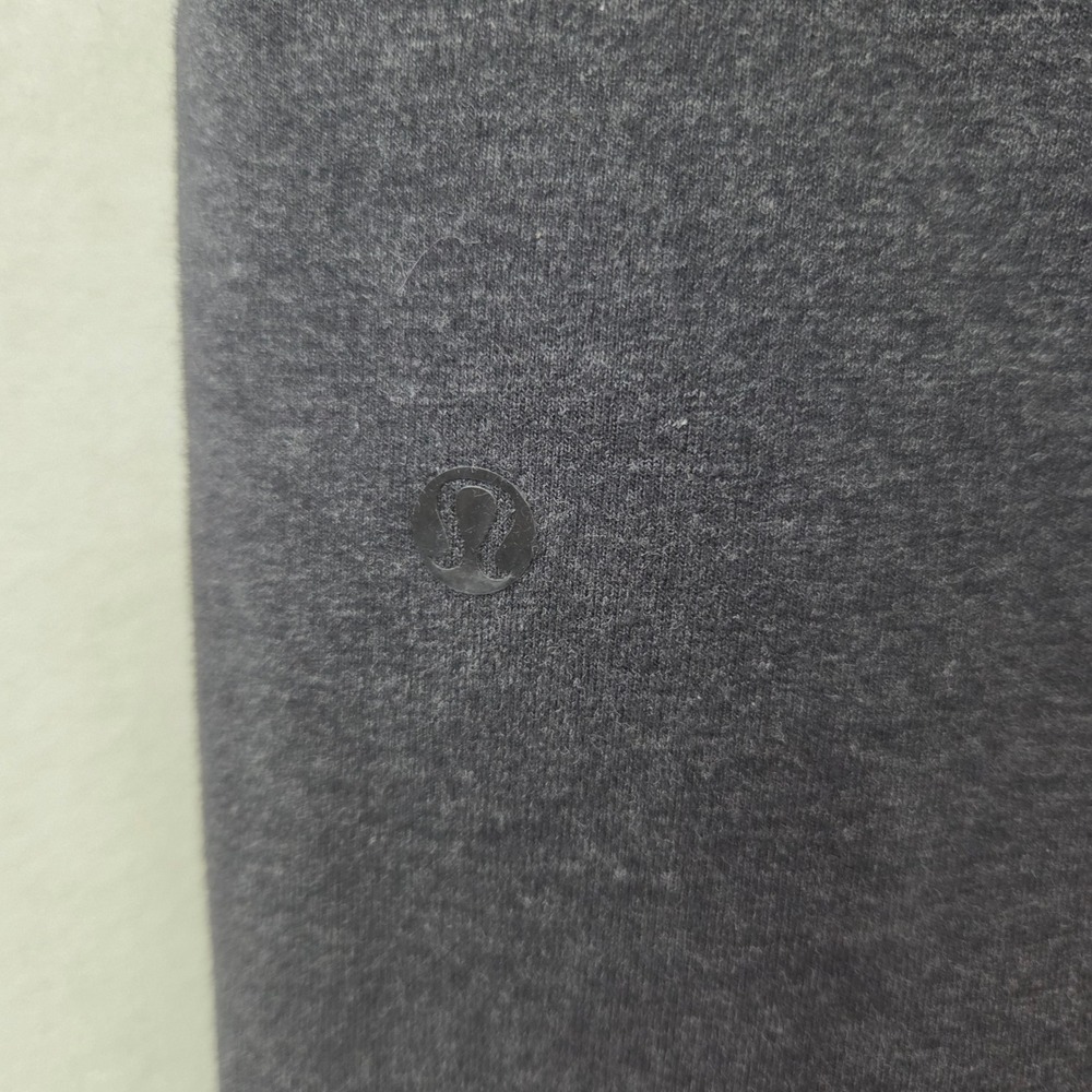 Lululemon Stress Less Pant Women 6 Heathered Dark Grey Tapered Sweatpants W5G31S - Picture 9 of 13